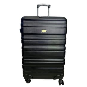 Mala de Viagem Grande Rígida 360º Preta 48x28x74cm 3,9kg