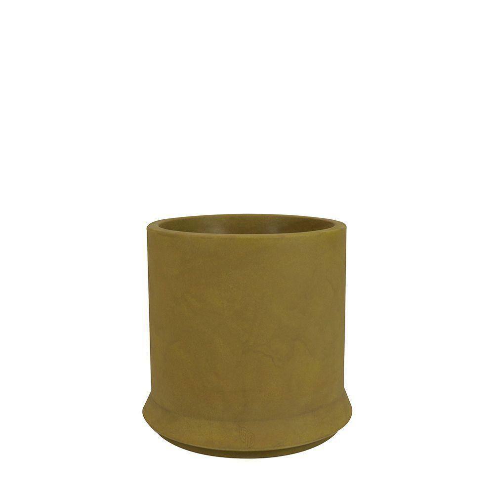 Vaso Vitória-régia 36 X 33 Cm Cor 28 - Antique âmbar