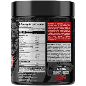 Pré Treino Hemo-Rage Unleashed 180G Manga Com Laranja Nutrex