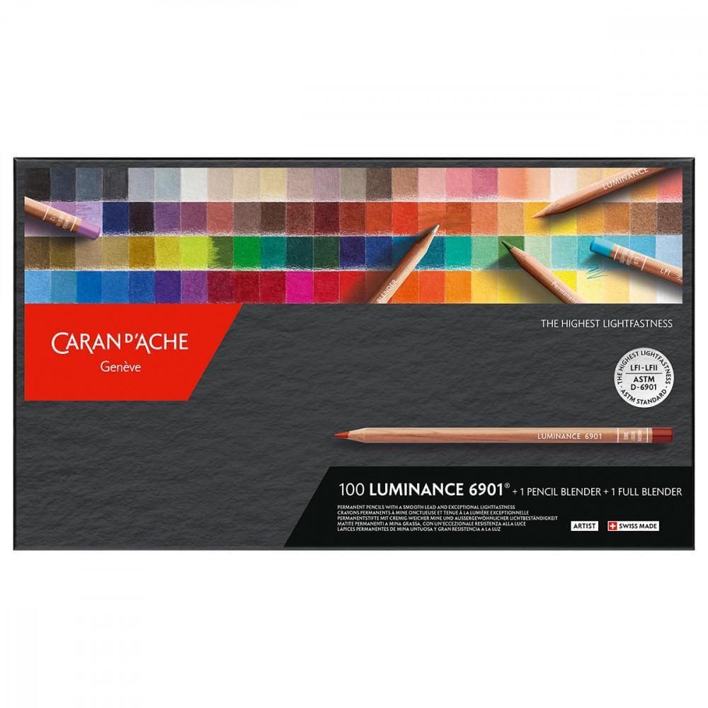 Lápis De Cor Caran D Ache Luminance 100 Cores