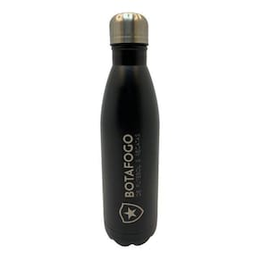 Garrafa Cantil Inox Botafogo Preta 750 Ml