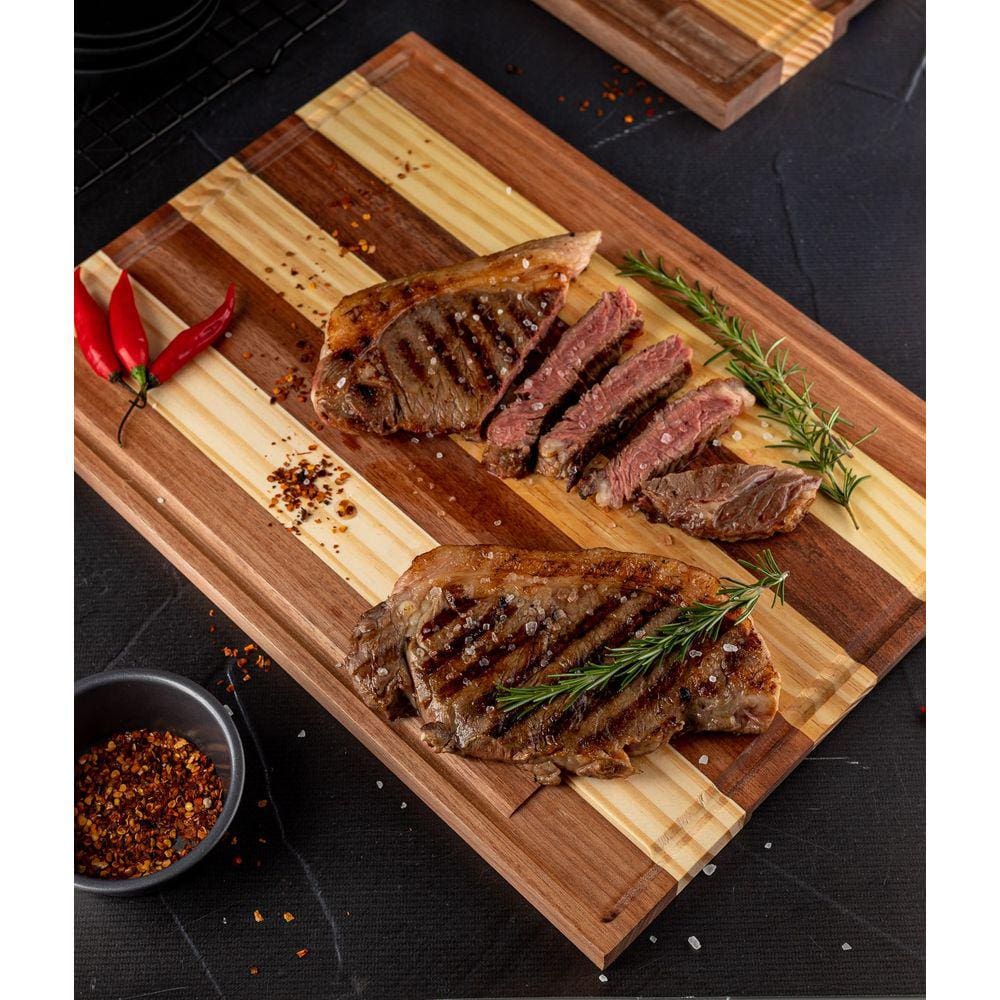 Tábua De Corte De Churrasco 35x24 De Madeira Alta Qualidade