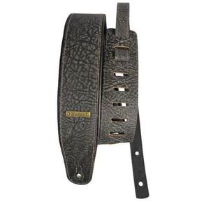 Correia Basso 100% Couro CLACS 07 Acolchoada Cinza 7cm
