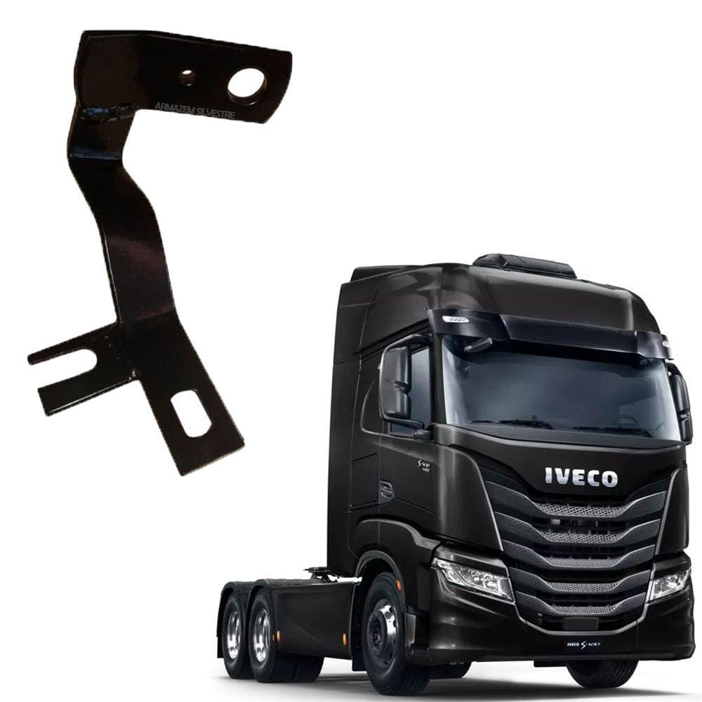 Suporte Dianteiro Frontal Parabrisa P/ Antena Px Iveco S-way Lado Carona