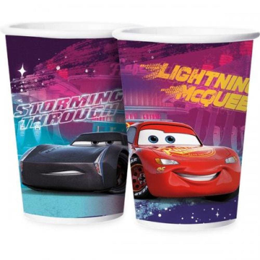 Kit 12 Copos Carros Filme Disney