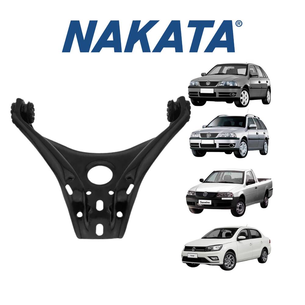 01 Bandeja Suspensão S/Pivô Dianteira Volkswagen Parati 1993 A 2008 Nakata