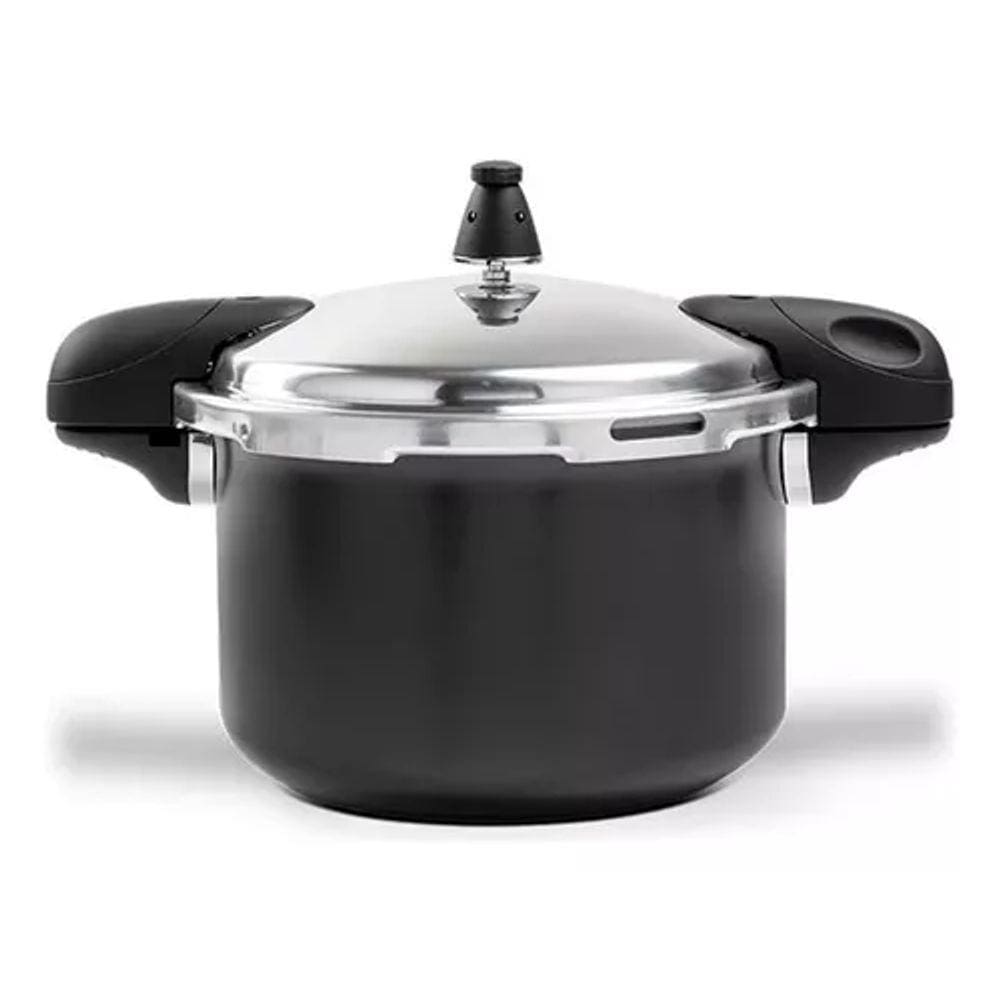 Panela De Pressão Brinox Pressure ceramica life com Indução 5,4 Litros Preta