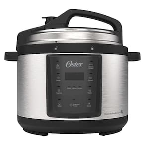 Panela Pressao Eletrica OSTER 5L 900W OPAN920 - OPAN920-220 INOX/PRETO 220 VOLTS