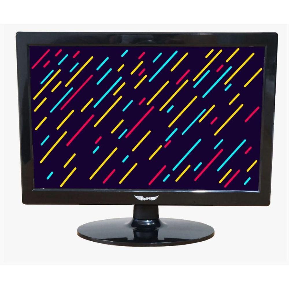 Monitor Led Tronos 15.4" LED Widescreen Preto