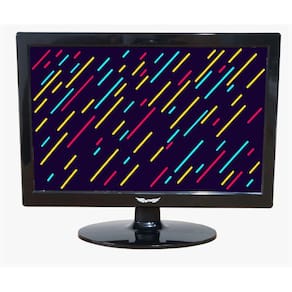 Monitor Led Tronos 15.4" LED Widescreen Preto