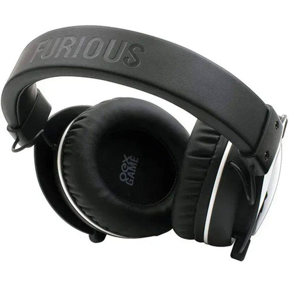 Headset Gamer 7.1 Furious Hs410 Acompanha Case Usb Oexgame