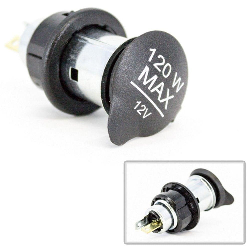 Tomada Automotiva S10 120W Com Tampa - DNI0607
