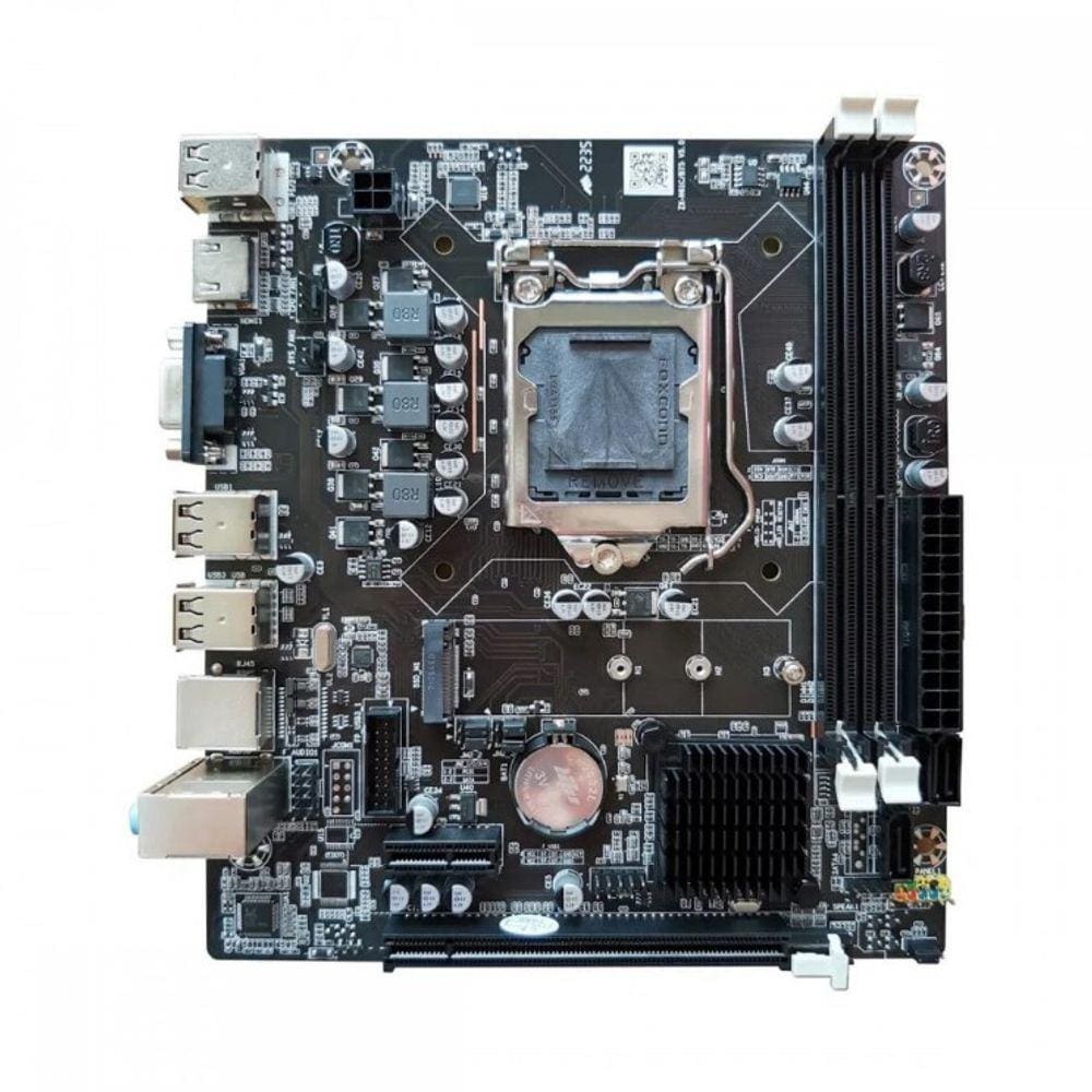 Placa Mãe Goldentec H61 BOX LGA1155 Chipset Intel H61 HDMI (S,V,R) DDR3