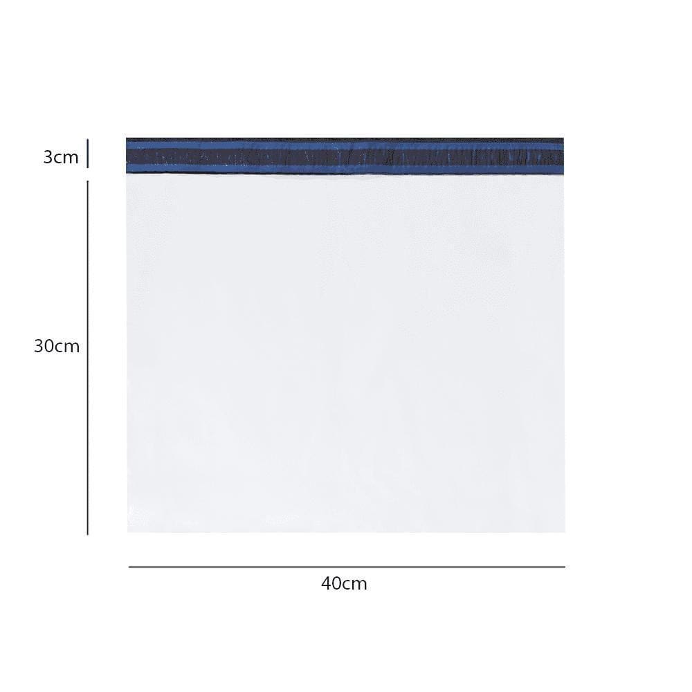 Envelope Plástico Segurança Branco 40x30 Coex 250 Un - Auto Adesivo