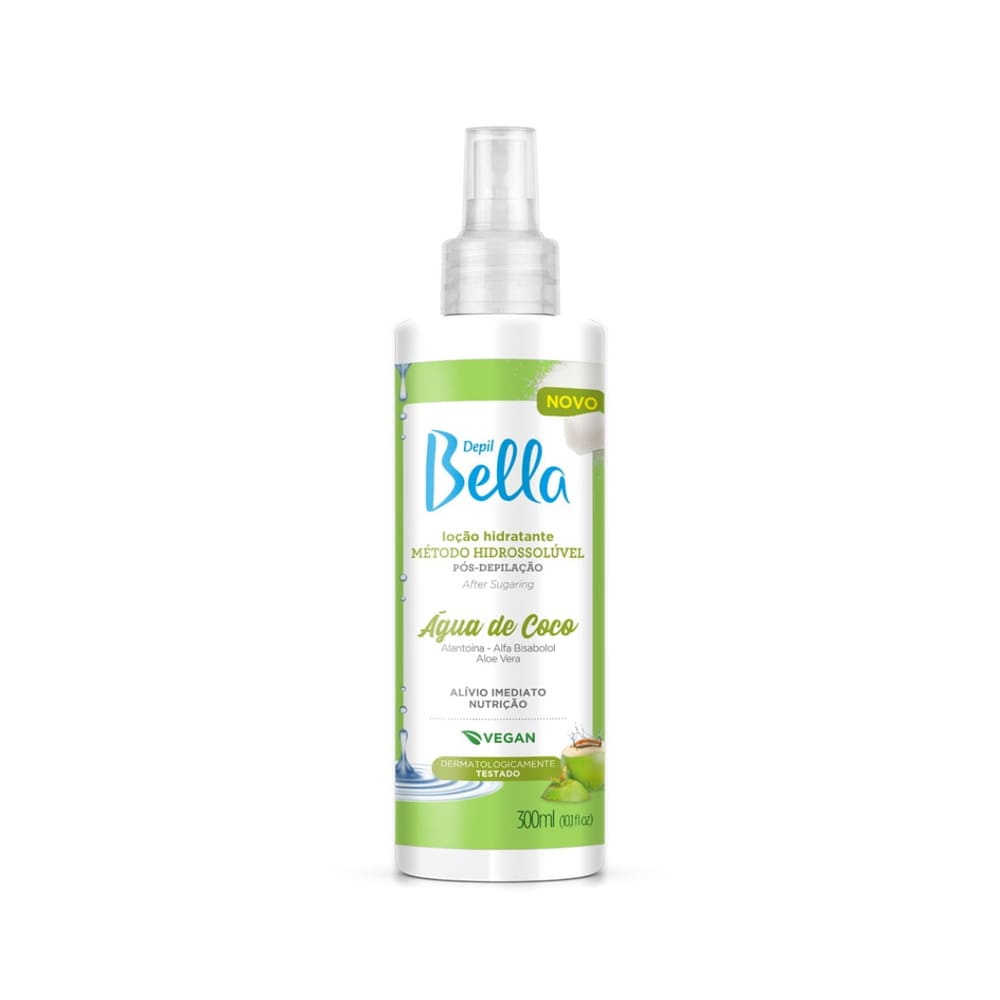 Depil Bella Loção Hid 300Ml Agua De Coco