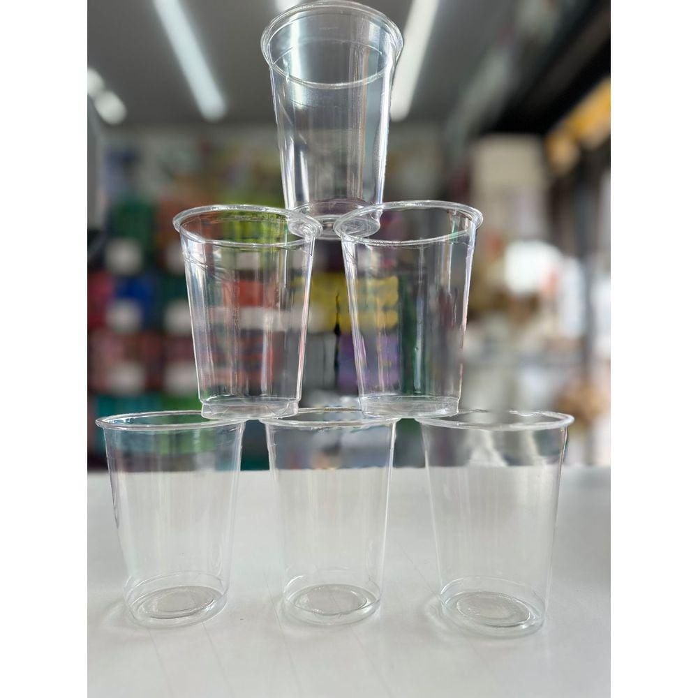 Copo Pet Descartavel C/50Un Agua Festa Eventos 207ml