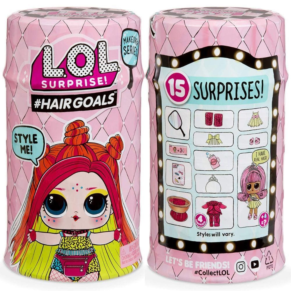 Boneca Lol - Hairgoals Makeover Series com 15 Surpresas