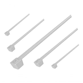 Abraçadeira De Nylon 200 X 4,8 Branca Com 1000 Peças - Fertak