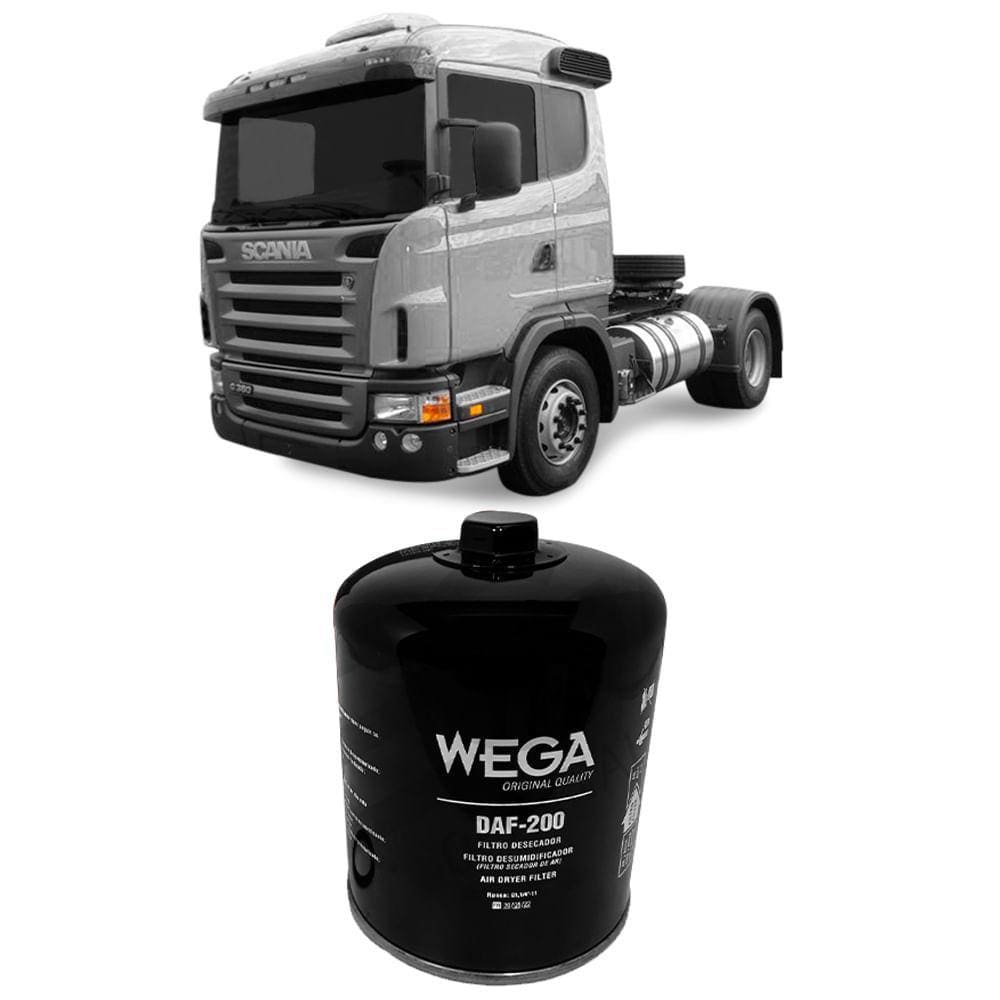 Filtro Desumidificador Ar APU Scania K270 K310 P310 DC 09