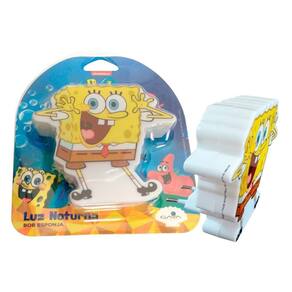 Luz Noturna Bob Esponja 6500K Luz Branca