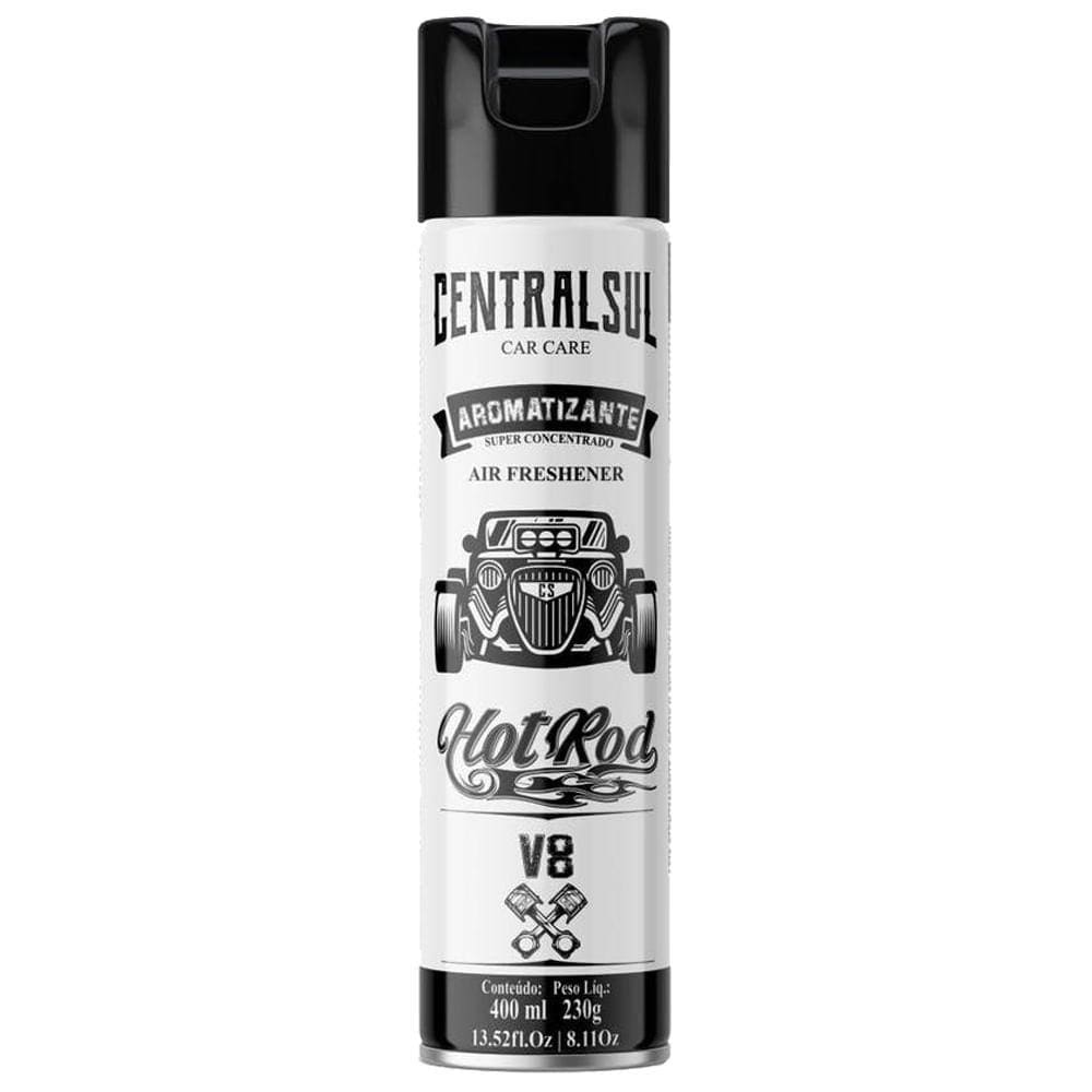 Aromatizante Spary Hot Rod V8 400ml Centralsul 0156370