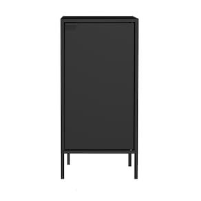Balcão Alto Multiuso 1 Porta Smart Preto Matt