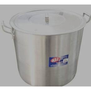 Caldeirão Grande Industrial Alumínio São Jorge 55cm 97L