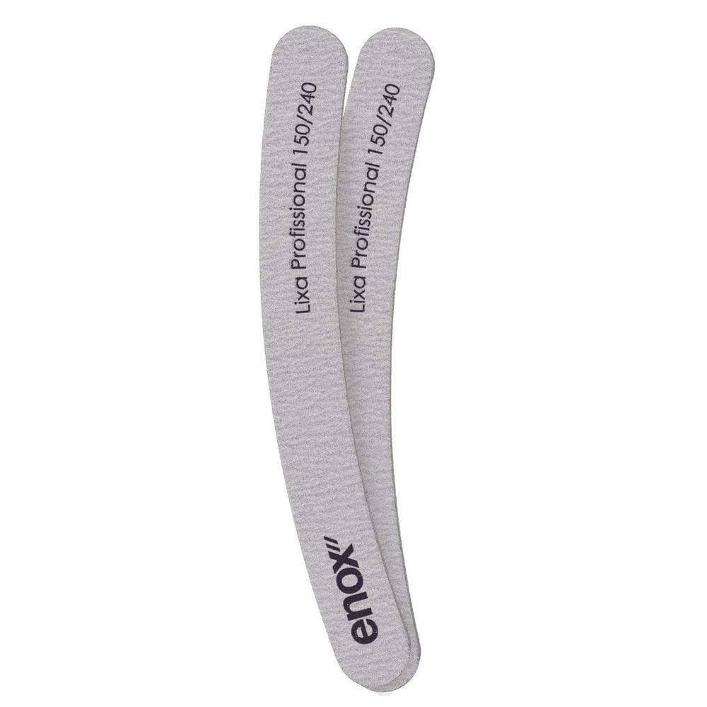 Lixa Profissional Enox Granulação Média 150/240 Banana C/2 Cód.635