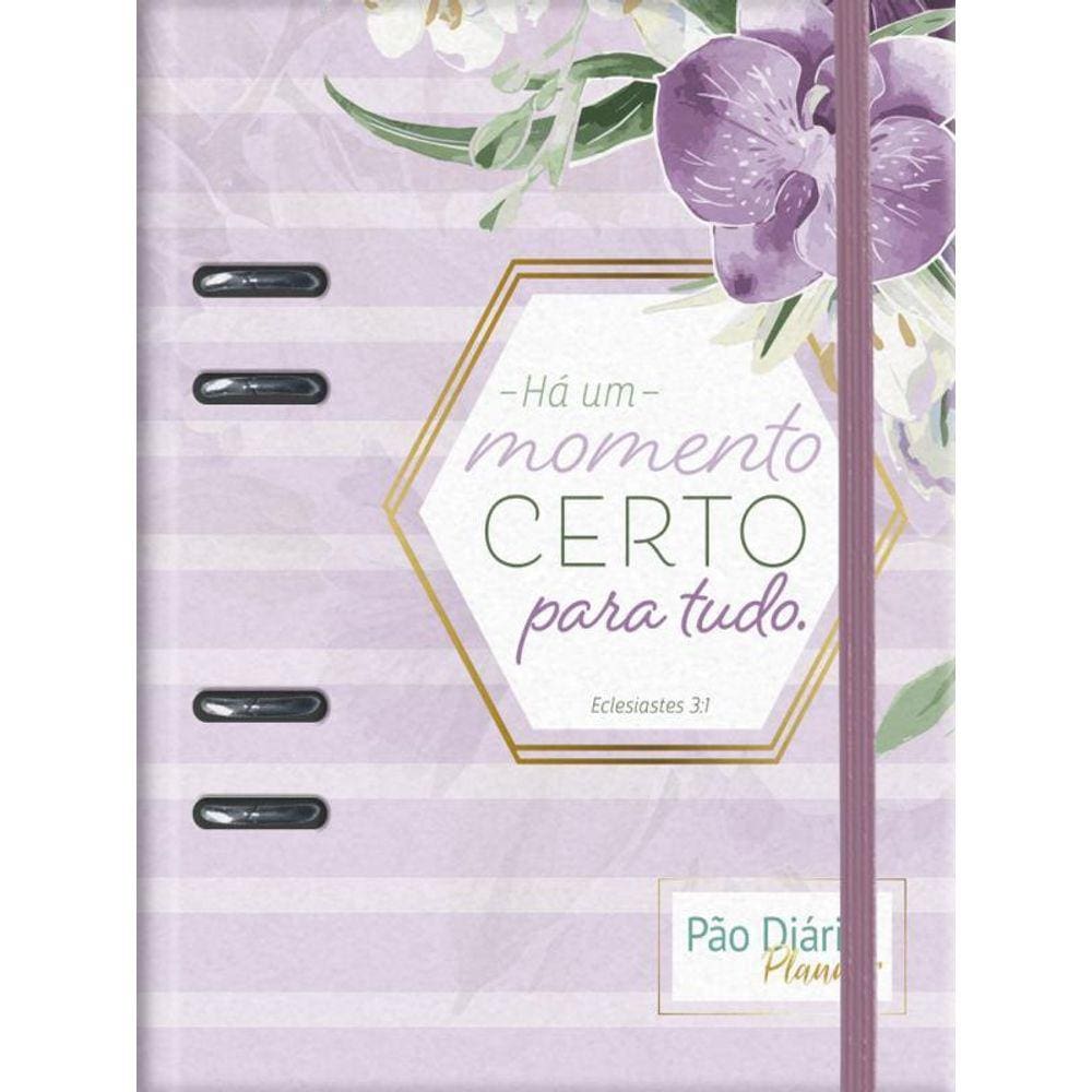 Pão Diário Planner - Orquídea
