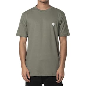 Camiseta Element Basic Crew Color SM24 Masculina Verde