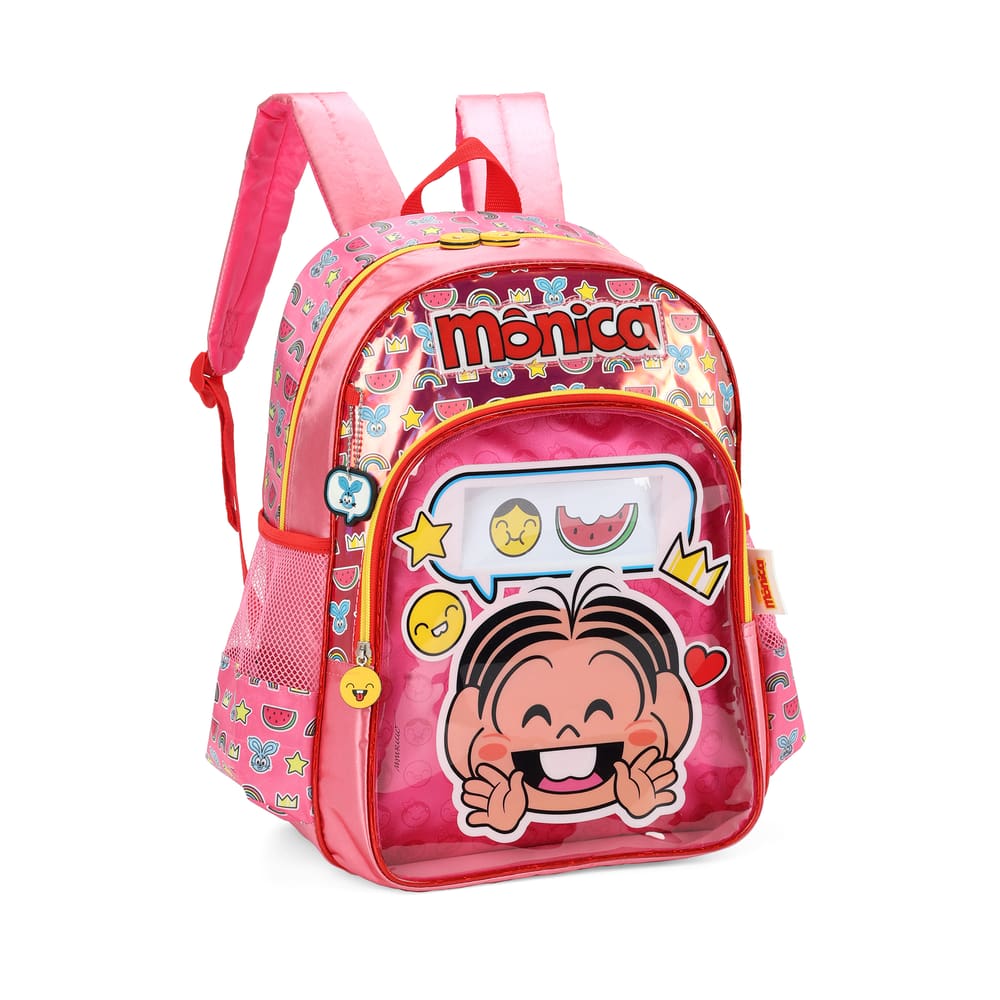 Mochila Escolar Infantil de Costas Turma da Monica