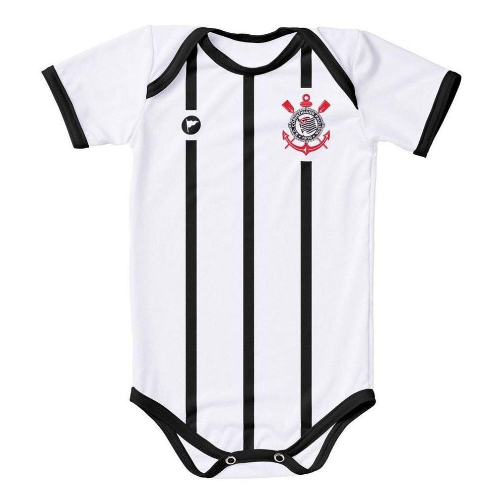 Body Corinthians Proteção UV Branco Oficial