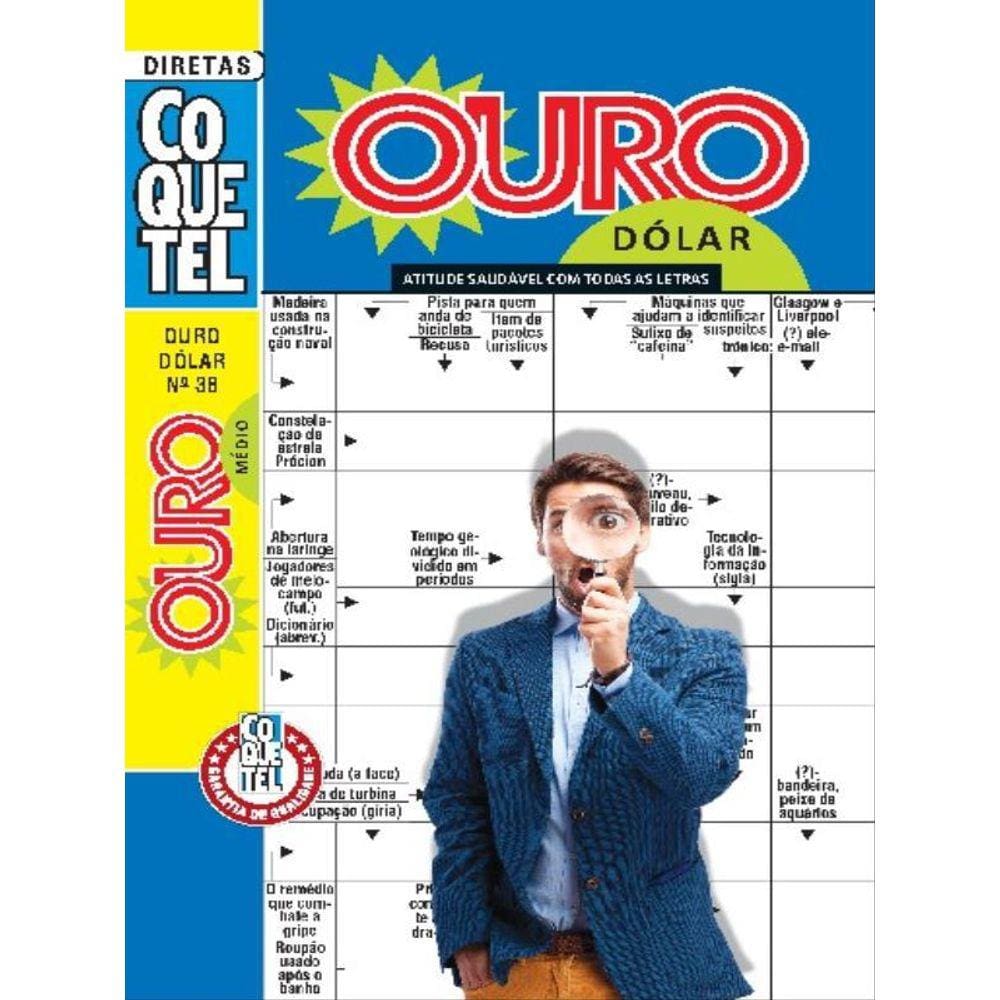 Livro Coquetel Ouro Dólar Nível Médio Ed 38