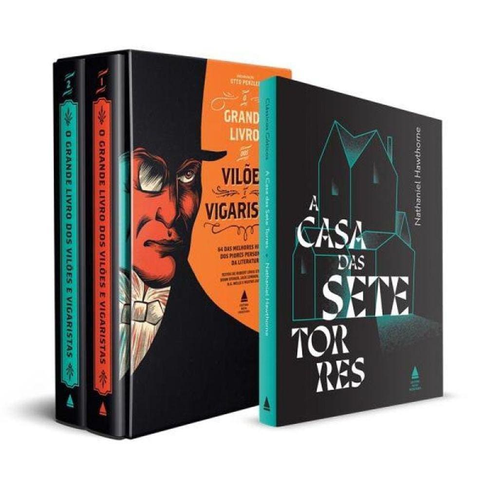 Kit Box Vilões  + A Casa Das Sete Torres
