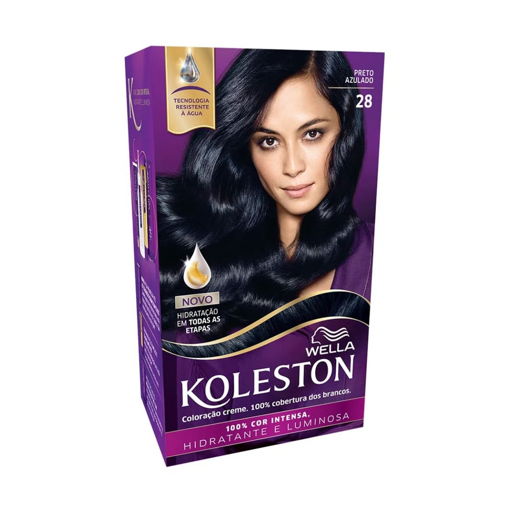 koleston kit Coloração - 28 Preto Azulado