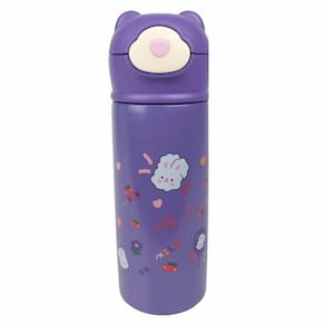 Garrafa Térmica Infantil Lilas com alça 450ml