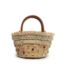 Bolsa  Tiracolo Media Rafia Schutz Feminino