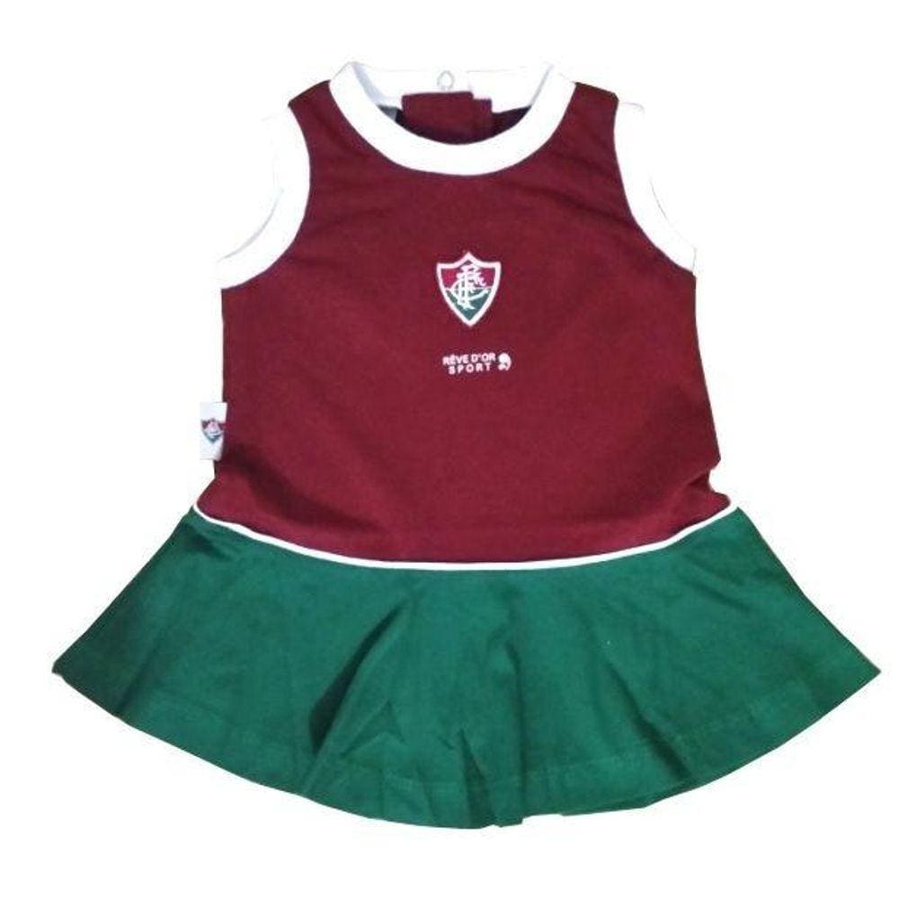 Vestido Bebê Regata Fluminense Revedor