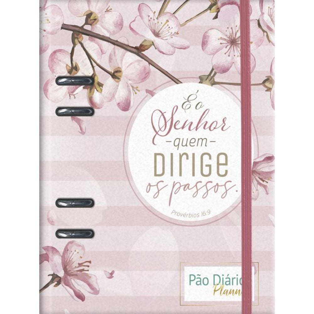 Pão Diário Planner - Flor De Cerejeira
