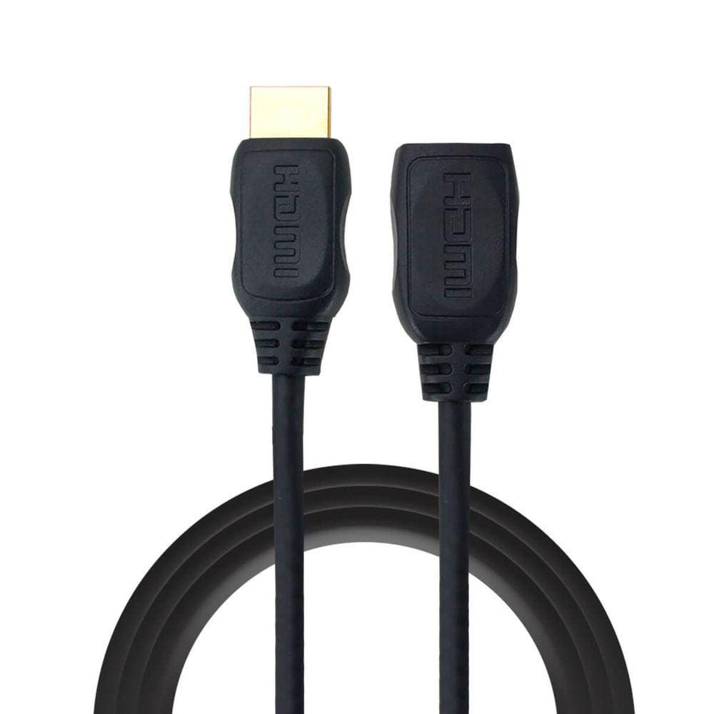 Cabo Extensor HDMI PIX 4K HDR 19P 30AWG 2M Macho x HDMI Fêmea 2.0