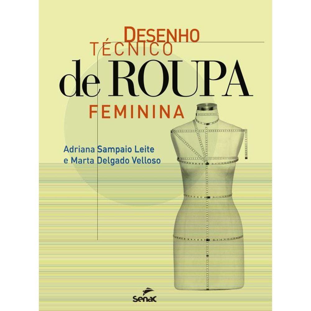 Desenho Técnico De Roupa Feminina