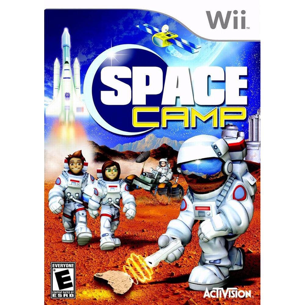 Jogo Midia Fisica Activision Para Nintendo Wii Space Camp