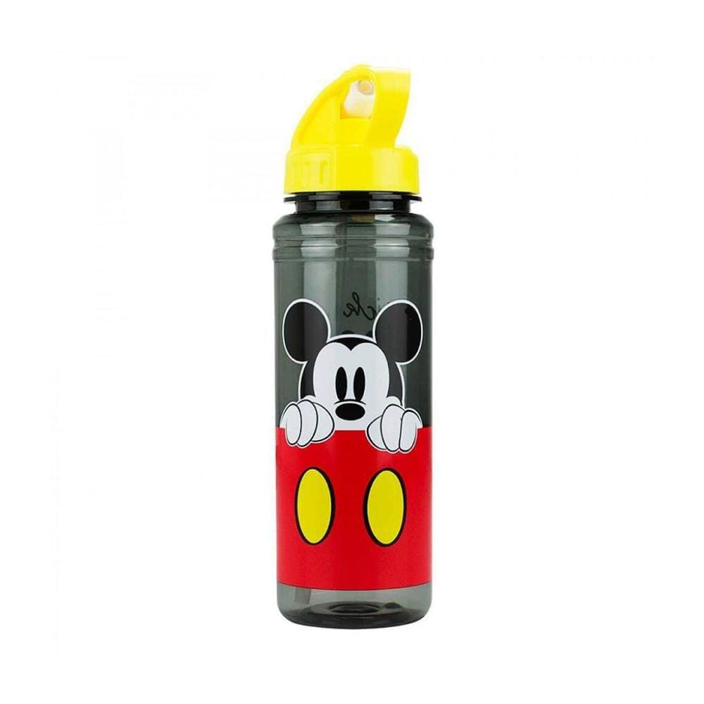 Garrafa Plastico Com Canudo Mickey 700ml Disney