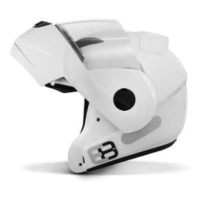 Capacete Articulado EBF E8 Escamoteável Robocop Motoboy Moto