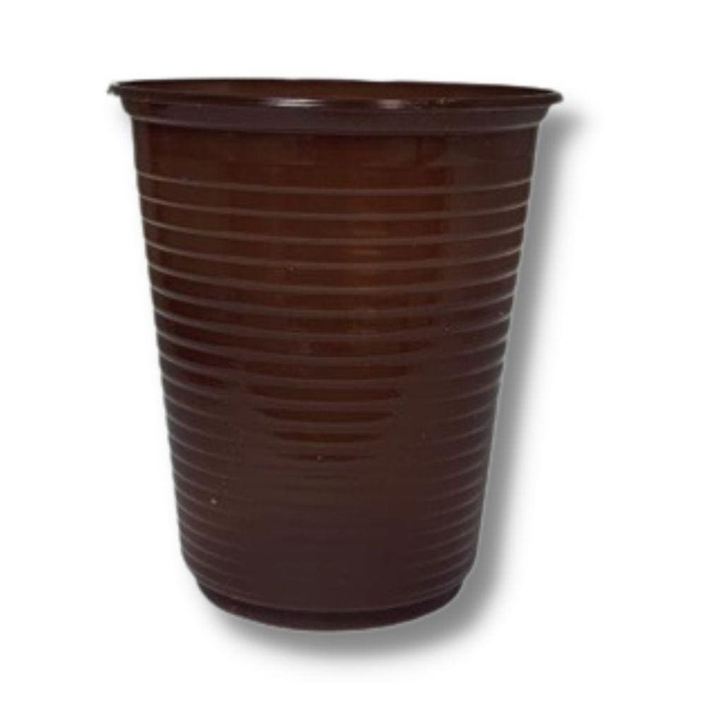 Copo Descartavel 200 Ml. Marrom C/ (40X50 Un.)