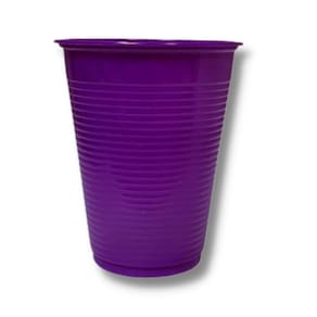 Copo Descartavel 200 Ml. Roxo C/ (40X50 Un.)
