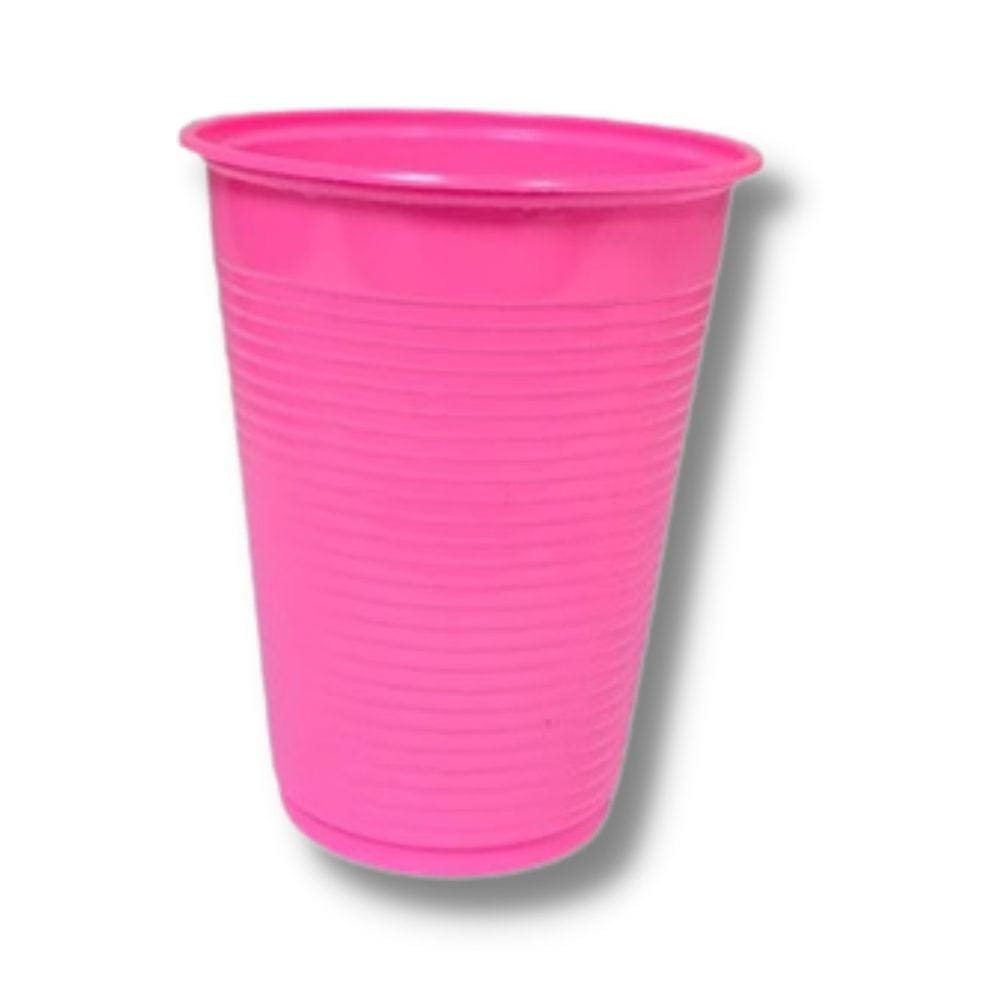 Copo Descartavel 200 Ml. Rosa C/ (40X50 Un.)
