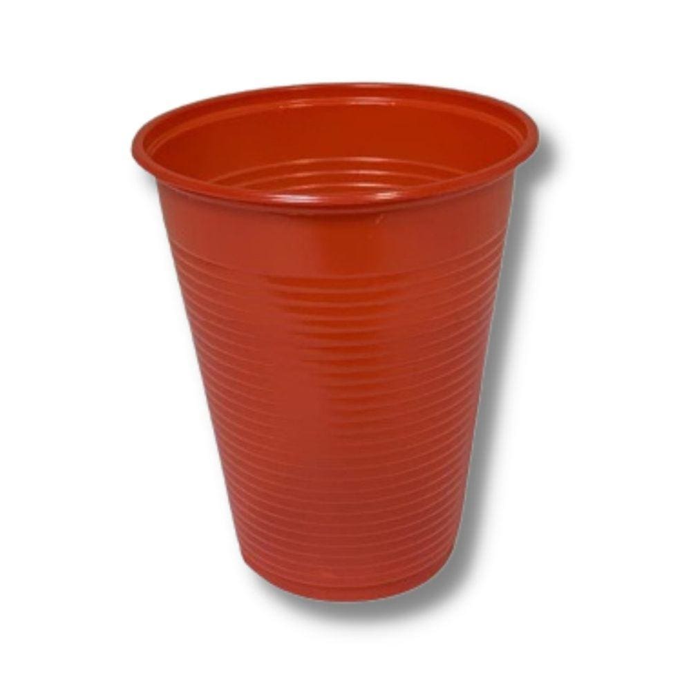 Copo Descartavel 200 Ml. Vermelho C/ (40X50 Un.)