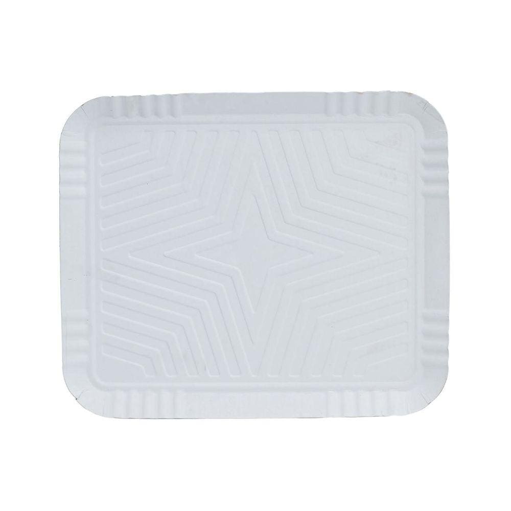 Bandeja De Papelão Branca N° 3 - 100 Unidades