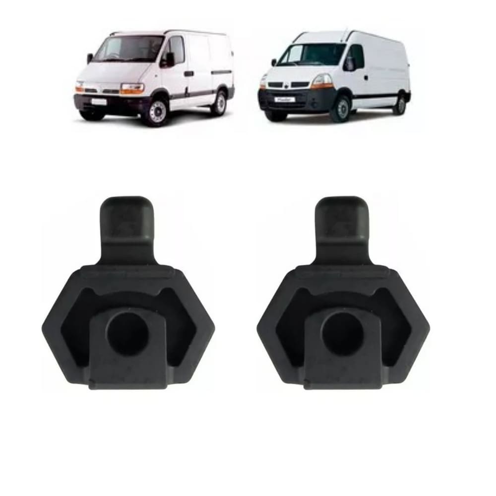 Par Coxim Traseiro Escapamento Renault Master 2.5 2005 A 2013